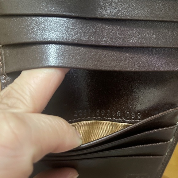 FENDI Bifold Wallet Canvas, Calfskin Brown Zucca Women - Picture 7 of 7